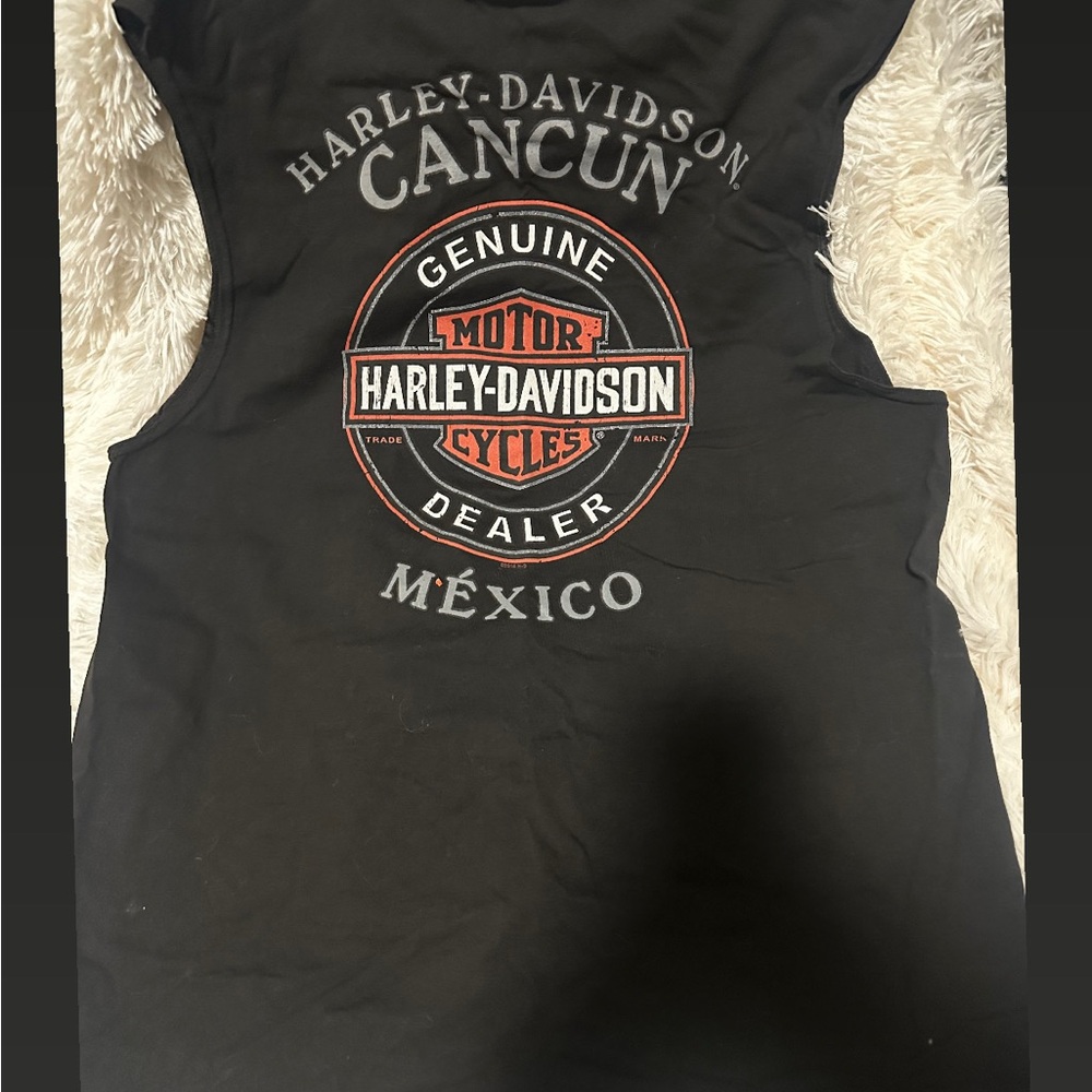 Harley-Davidson Black Short Sleeve Tees with Iconic Designs - Picture 6 of 6
